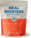 Mączka Boosters Savory Buffalo Protein Powder Biscard 124; 15 g Spicy Protein 124; Keto Friendly Cooking Supplement for Gut Health & Recovery
