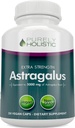 Astragalus Capsules 5000 mg - 250 Capsules, 8 + tháng cung cấp - sức mạnh thượng hạng Astragalus Root Rain 20:1 - Non GMO, Vegetarian & Vegan Friendly - Hỗ trợ Hệ thống và Timio