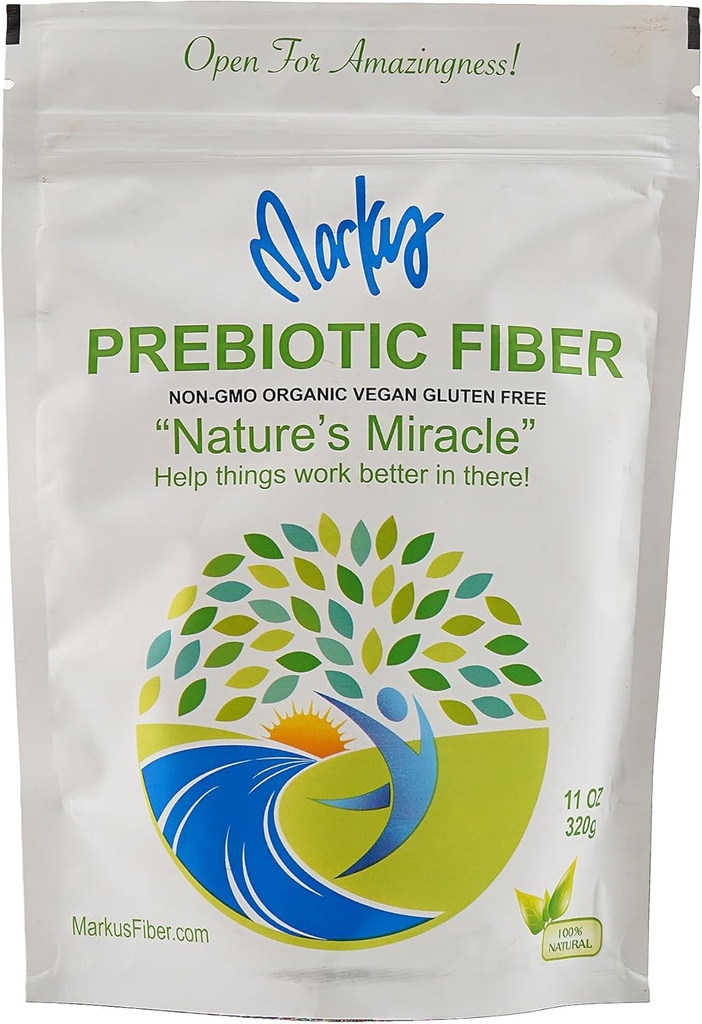 Prebiotic Formula 11oz Bag - A Powerful Dietary Fiber for Reinforcing Gut Health and Immunity - 53 משרתים