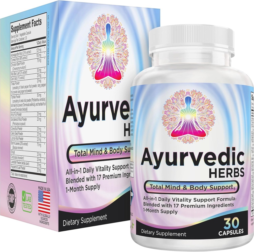 AYURVEDIC Herbs (All-in-1) Supliment Blend 