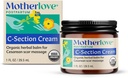 Motherlove C-Section Cream (1oz) Organic Herbal Nourishing Scar Cream-Soothes Discomfort Medan Minimera Utseende & Minska Scar Tissue Build-up-Non-GMO, Cruelty-Free