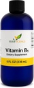 Płynna witamina B1 Krople - Codzienny suplement tiaminy do żywienia, Nerwowy system, Heart Health, Stress Relief, Natural Energy Booster - 500% DV, 288 Servings per Bottle - 8 fl. oz