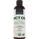 Viva Naturals Organic MCT Oil, 16 fl oz – MCT Oil for Coffee, USDA Organic, Non-GMO, Paleo Certified & Keto Friendly, Supports Energy & Mental Clarity