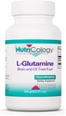 Nutricology L-glutamine Powder - Gut Health for Men & Women, Free Form Amino Acid, Pure, 4.7g Supplement - 7,1 Ounce