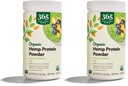 365 by Whole Foods Market, Protein Powder Hemp Organic, 16 Ounce (Pack of 2)