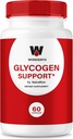 Wonderfix Glycogen Support Capsules - Officiële Wonderfix Glycogen om te behouden stabiele gezonde niveaus, Glycogen Ondersteuning Advanced Blood Dietary Supplement, Wonder Fix Formule Reviews (60 Capsules)
