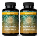 Primal Harvest 2 Pack, Primal Bone Health Calcium Carbonate Bone Health Complex for Men & Women with Calcium, Magnesium, Zinc, Manganese, Potassium, & L-Carnitine (240 Capsules)