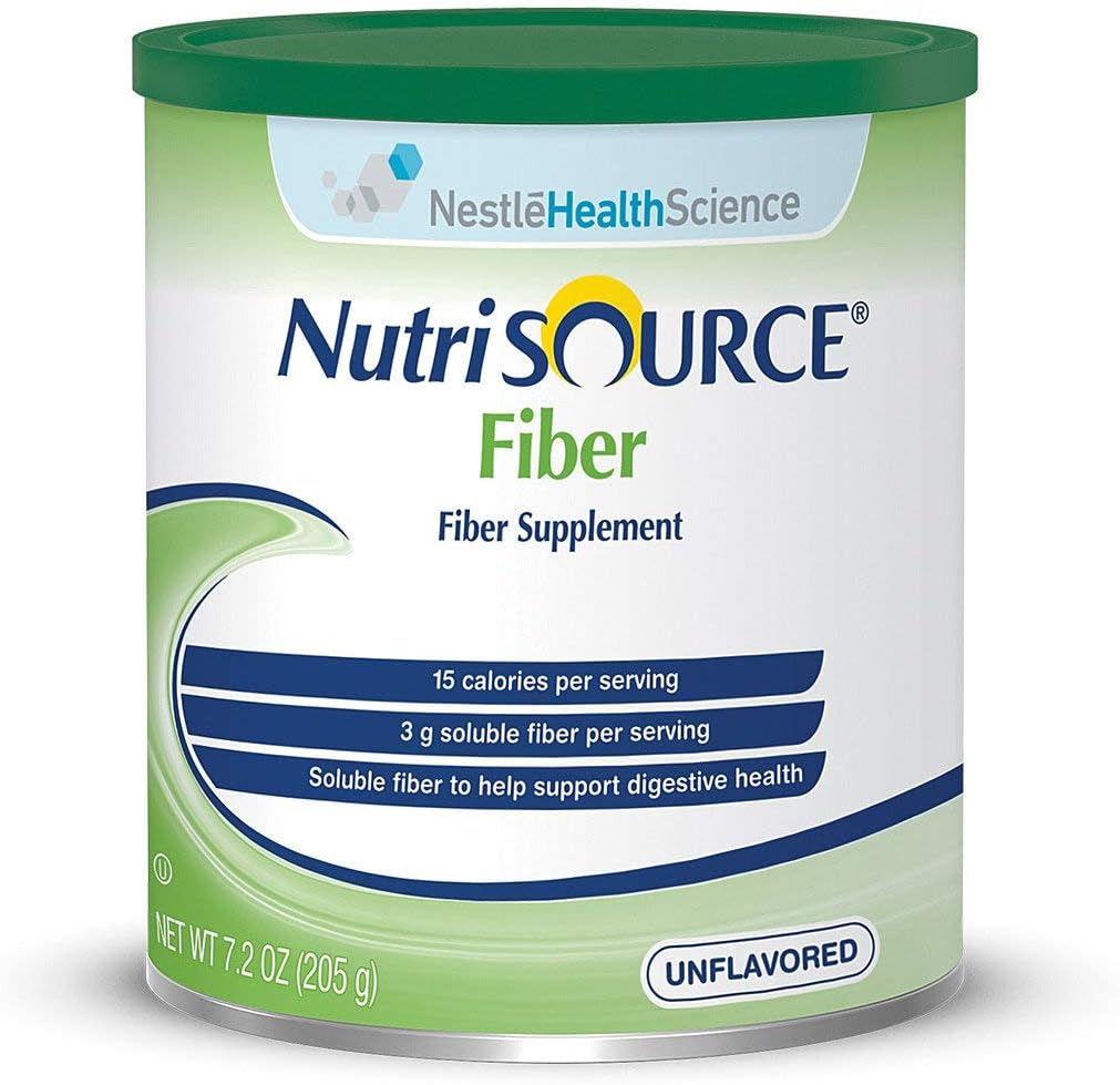 Oral Supplement Nutrisource Fiber Unflavored 7.2 Oz. Can Powder Sold By Each