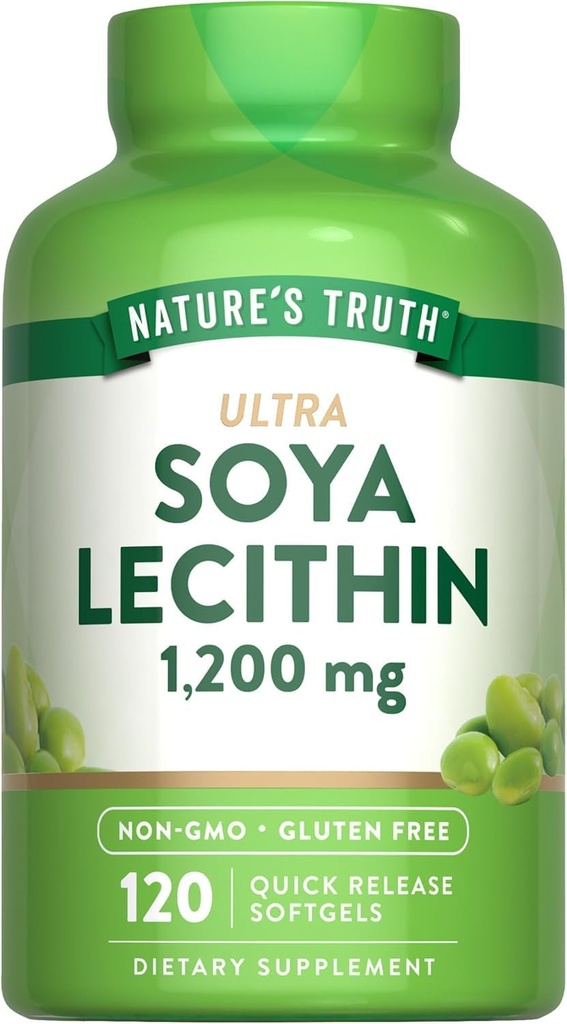 Saya Saya SOYA Lecitin 1200 mg, 120 เคานต์ (Pack of 1)