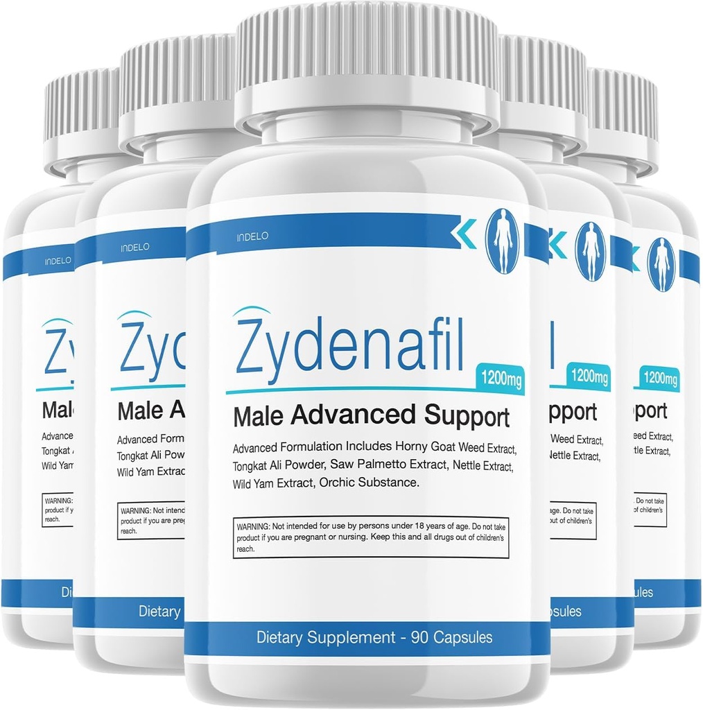 (5gran) Zydenafil for Men, Zydenafil Pils per als homes, Zyndenafil Advanced Rendiments suplementaris, rendiment Zydenafil, Zydenaflavers Male (300 Capsules)...