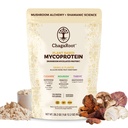 Mycoprotein Mushroom Protein Powder, Vanilla - 19g of Vegan Protein, Plant Based, Superfood, Master Blend of Chaga, Reishi, Turkey Tail, Shiitake, Lions Mane, Coffee, Smoothies (1.76 lb)