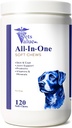 Dog Multivitamin Chews (120 Soft Chews) - All-in-One Vitamins for Dogs of All Ages, Sizes & Breeds | Supports Immunity, Digestive Health, Skin, Coat Joint Health with Glucosamine, Omega Fatty Acids