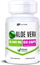 Foodfaure Aloe Werai Cusules 40,000 mpg | 60 เวก้า Pails | Inner ลีฟ อัลโล วีร่า Supplement | Gut & Digestivive Association   Not-GMO, Gluten-free | ผลิตใน USA