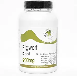 Figwort Root 900mg ~ 180 Capsules - No Additives ~ Naturetition Supplements
