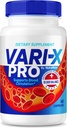 Vari- X Pro, suport oficial de sang suplementari, Tota la fórmula natural per a nivells de salut i salut global, Premium Vaix Pro piells, VariXPro Plus Review (60 Capelles)