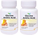 BETT Biotrex Glycine Amino Acid - 60 Veg Capsules - Pack of 2, Promotes Good Health