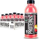 Protein2o + Electrolytes, Low Calorie Protein Infused Water, 15g Whey Protein Isolate, Strawberry Banana, 16.91 fl oz (opakowanie po 12)