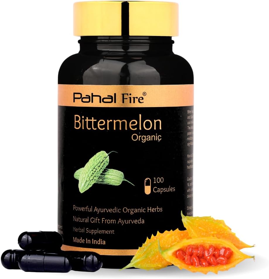 Bitter Melon Organic Herbal Supplement 500mg 