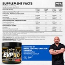 Evogen EVP 3D - Stim Free Pre Workout Powder for Men & Women 124; Sugar Free Non Stim Pretraining dengan Beta Alanine and Creatine for Energy & Pump 124; Jage Punch 124; 40 Servings