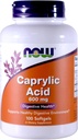지금 음식 Caprylic 산 600mg, 100 Softgels - (2의 포장)