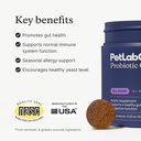 PetLab Co. - Gut & Ear Health Bundle: Probiotika pro psy, Podpora Gut Zdraví & Sezónní Alergie, & Čistič sluchu pro psy, Podpora kvasnic & zdravé ušní kanály - Snadné použití