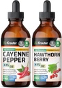 BIO KRAUTER Cayenne Tincture 4 Fl. Oz. & Hawthorn Berry Tincture 4 Fl. Oz. (原始内容存档于2016-03-09).