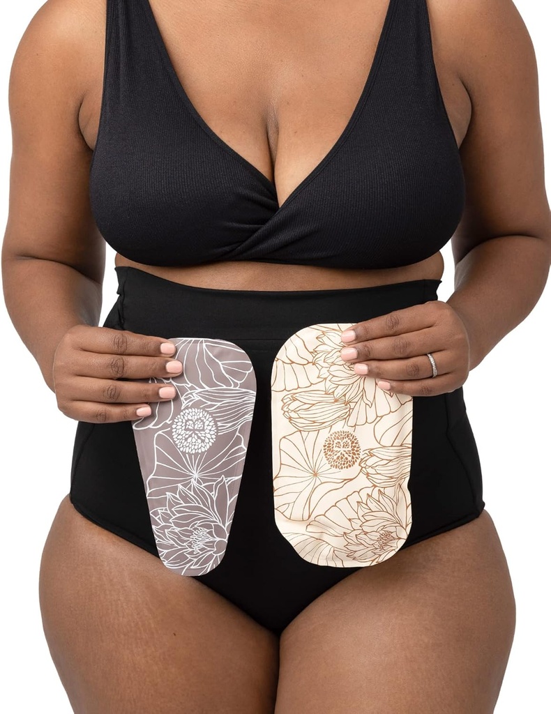 Kindred Bravely Postpartum Panty, Essential Underwear mit 2 Hot oder Cold Gel Packs