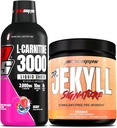 PROSUPPS L-carnitina 3000 Stimolant Liquid Shots (31 Serve, Bacca) e Mr. Hyde Signature Series Pre-Workout Energy Powdered Drink (30 Serve, Arancione) Bundle