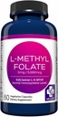 MD Life L-metylfolát 5 mg doplnok - Profesionálny-stupeň aktívny L metylfolát doplnok - 60 kapsúl - L-metylfolát 5 mg - maximálna potencia MTHFR W/Essential Amino Acides
