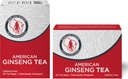 Dairyland American Ginseng Tea Bags (40 quilates) - Premium Wisconsin Ginseng Tea - Authentic American - Não-GMO, Gluten Free Drink
