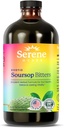 Erbe serene - Soursop Bitters Liquid - Organic Herbal Guanabana Detox with Black Seed, Moringa & Ginger - Supporti Digestive Wellness & Immune Funzione - 16 fl oz