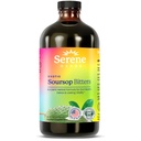 Serene Herbs - Soursop Bitters Liquid - Organic Herbal Guanabana Detox with Black Seed, Moringa & Ginger - Supports Digestive Wellness & Immune Function - 16 fl oz​