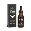 Aceite de crecimiento de barba con cafeína de biotina, Stimulate Beard Growth Serum para el tratamiento facial del cabello, promover el crecimiento del cabello para los hombres Full Longer Masculine Thick Male Beard Gift