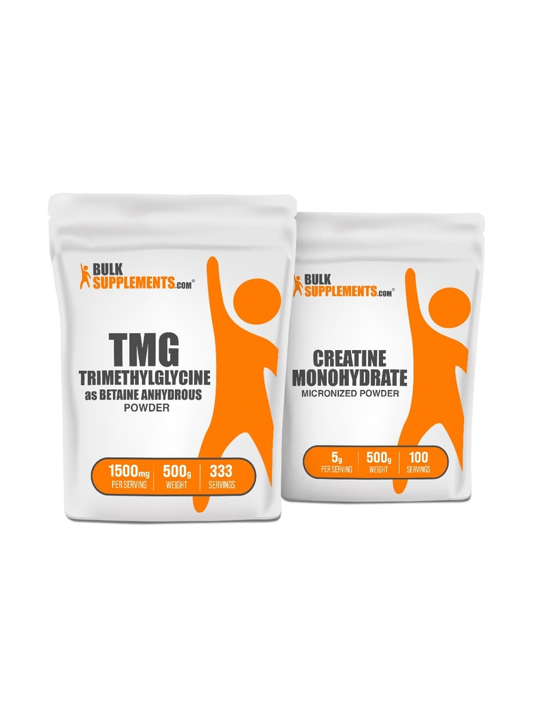 Trimethylglycine (TMG) 500g + Creatine 500g Bundle