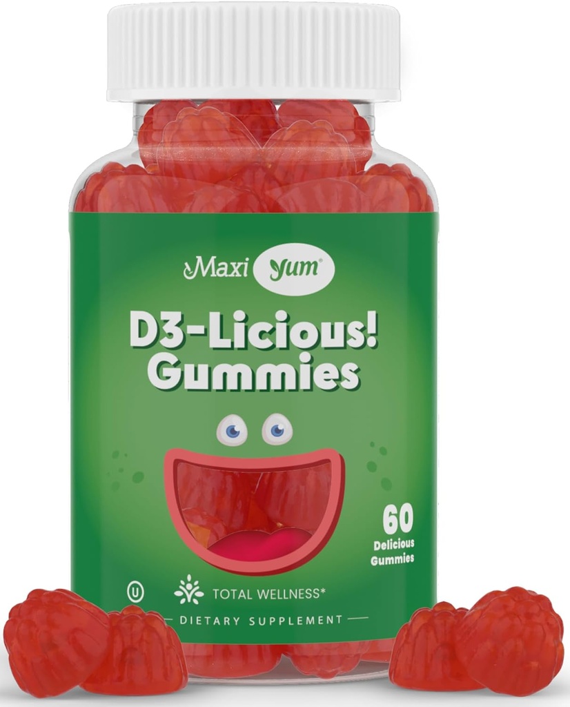 Maxi Salute Vitamina D Gummies (60 Gummies)