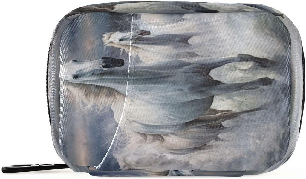 At Pill Organizer Case Portatif Haftalık Günlük Pill Case Bag Supplements Medicine Travel Family Business