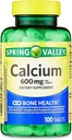 עמק האביב - Calcium 600 מ"ג (Pack of 2) 200 טבליות מסך