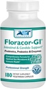 Floracor – Probiotika og enzymer for å støtte Intestinal & Gut Heath-180 Vegetariske kapsler
