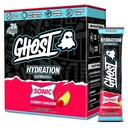GHOST Hydration Sticks, Electrolyte Powder Packets, Sonic Cherry Limeade - 24 Sugar Free Instant Electrolyte Drink Mix - Caffeine-Free Daily Hydration & Immune Support with Clean Formula