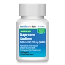 HealthCareAisle Naproxen Sodium, 220 mg - 225 caplets - Headache Pain Reliever, Up to 12 Hours of Relief