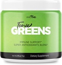 Tonic Greens Powder Vitamin Boost Supplement Officiell Formel - Natural Green Blend Energy Supplement Extra Strength - BCAA L-Glutamin Vitamin B6, Revolutionary Energy Fix Solution Reviews (1 Pack)