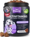 ויטמין כלבים 15 ב 1 - כלב Multivitamin Chews עם MSM עבור Hip & Joint Health - תוסף כלבים עבור Itchy Skin הקלה - Multivitamin for Dogs Immune Support with Enzymes - Skin & Coat, Mobility Support