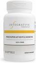 Integrative Therapeutics Phosphatidylserine - Brain & Cognitive Function Support* - Supports Healthy Stress Response* - Soy-Free, Gluten-Free & Dairy-Free - 60 Softgels (60 Servings)