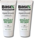 Basix Skin Defence Repair Cream (Twin Pack) Kigelia African Sausage Tree beruhigt Eczema Psoriasis Dermatitis Acne natürliche Inhaltsstoffe für trockene juckende Haut Lemon Ginger Plum Rosemary Vitamin E Rose Aloe