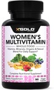 Vegan Women's Daily Multivitamin 50 Plus con ingredienti naturali integrali organici, Ginger, Maca, Multi-Vitamin B Complex & More - Supporto energetico, Sistema immunitario Booster -90 Capsule