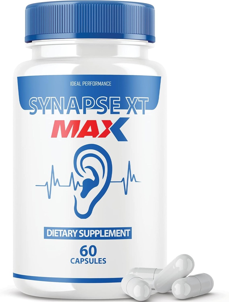 הרעיוןL PERFORMANCE Synapse XT Max Tinnitus תוסף Pro Premium Relief Pills (60 קפסולות)