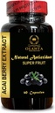 ACAI Berry Extract - Antioxidant Rich Superfood Supplement, Acai Berry Capsules, Whole Fruit Extract, acai Berry Diet - 1 Bottle 60 Capsules