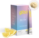 Glocikin + Gut - Probiotic DE111 - Useluronic acid, Magnesium, Xicc, nước dừa Powder - Proditicly Studitic for Radiantkin, Gut Health, Hydration - 30 Count