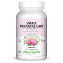 Maxi Health Small Prenatal with Methylfolate Capsules – Easy-to-Swallow Prenatal Vitamins for Women – Support Fetal Brain Development – Gentle, Kosher, Non-GMO – 120 Capsules