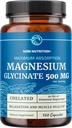 Magnesium Glycinate 500mg = 124; Tinggi Absorpsi = 124; yang disediakan untuk Kompleks Muscle Relax, Bones, Heart, Nerve, Sleep & Calm Dukungan bagi Perempuan & Pria 124; Magnesium Chollate Complex & Bisglycinate